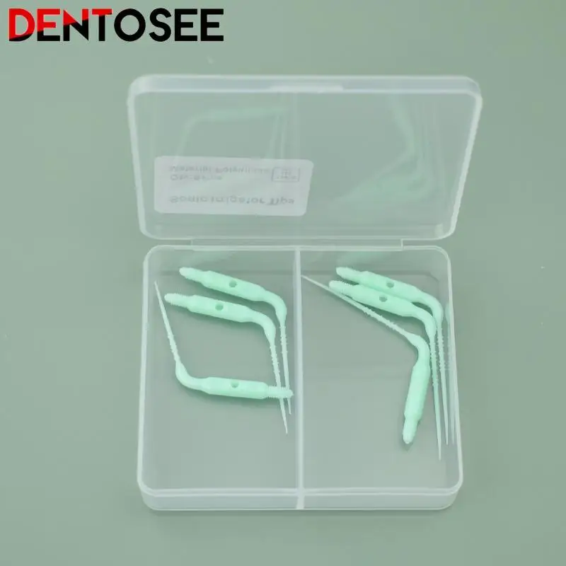 6PCS Dental Plastic Sonic Powered Endo Irrigation Tips Fit For Dentistry Air Scaler Handpiece Irrigator Tip Lab Material