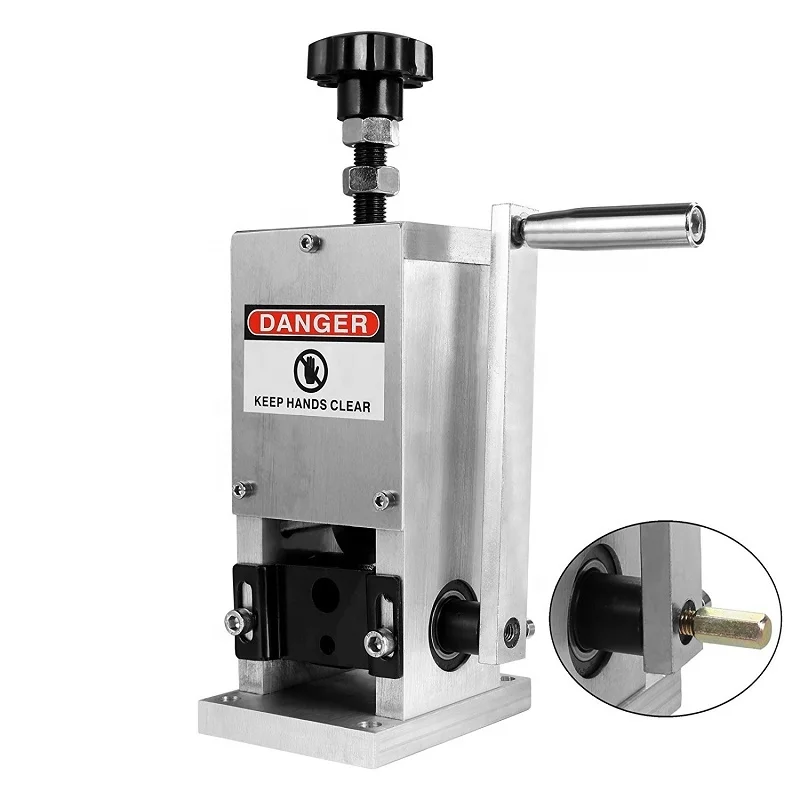 Over 10 Years Experience Mini Manual Scrap Cable Stripper Machine