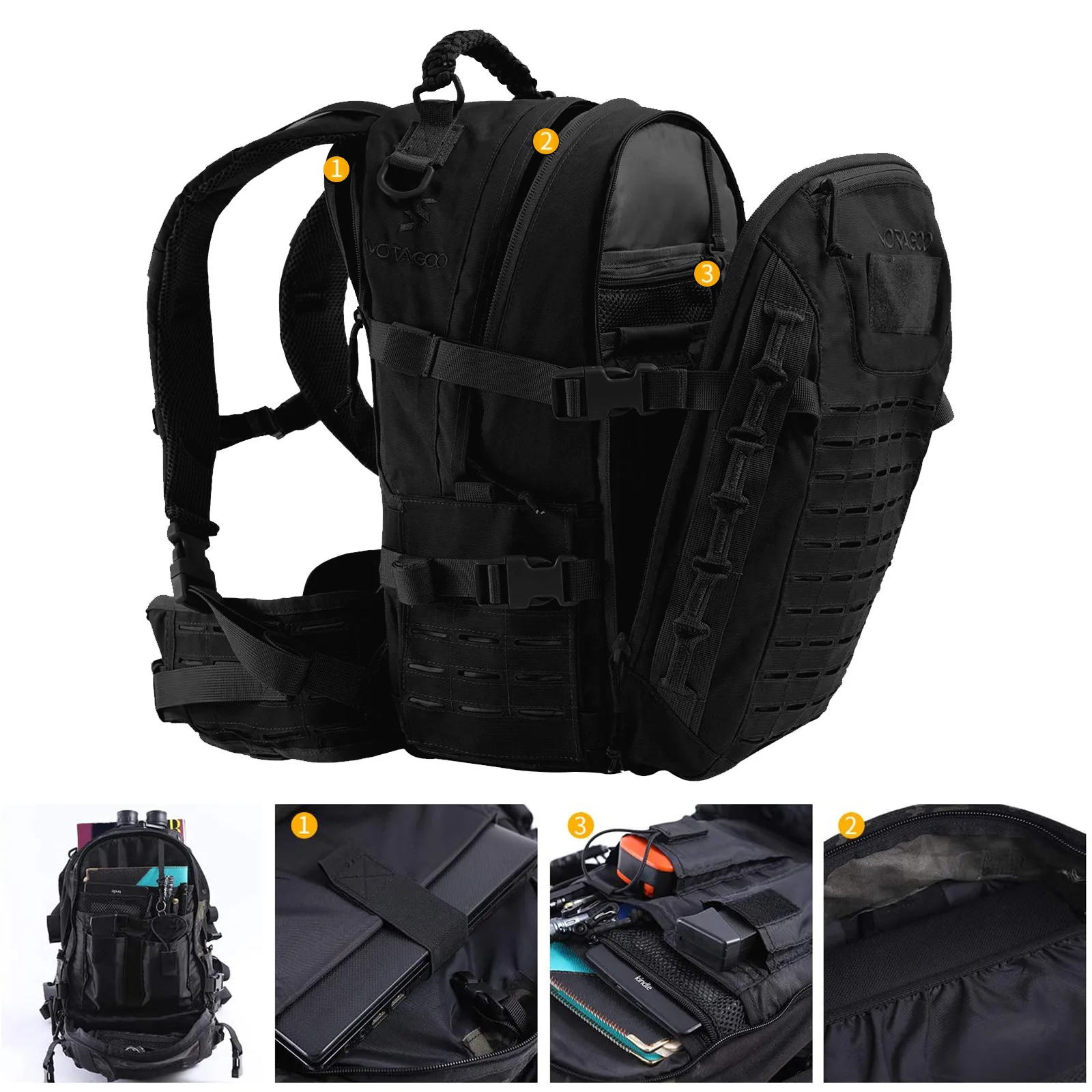 Outdoor Dragon Egg 3rd generation tactical backpack 30L camouflage sports hiking backpack large capacity travel computer bag - Image 5