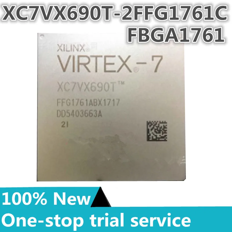 

1-5PCS %New original stock XC7VX690T-2FFG1761C XC7VX690T-2FFG1761I XC7VX690T FCBGA1761 Programmable Logic Device (CPLD/FPGA)