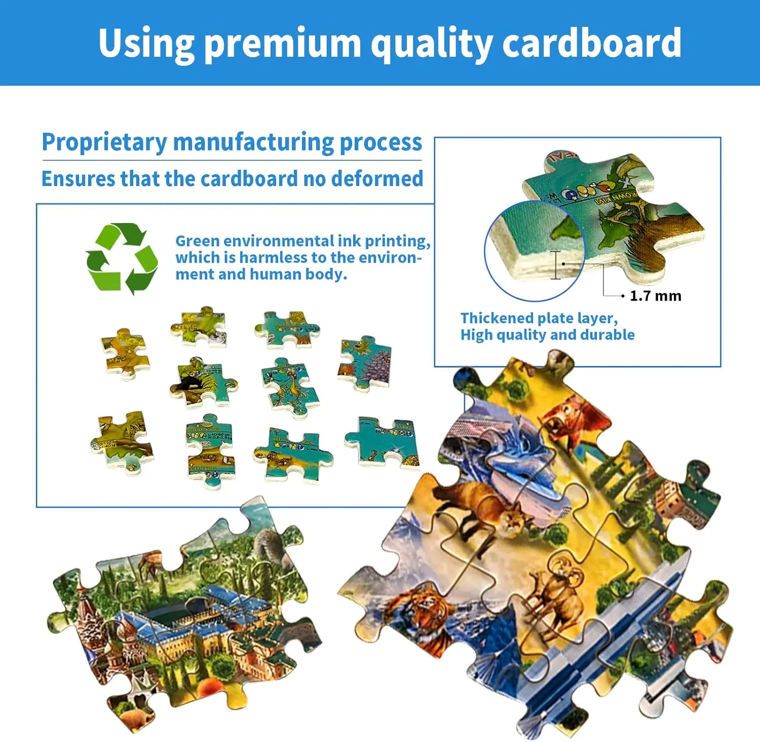 Puzzle DIY dla dzieci Ziemia Dom 1000 elementów Mapa Świata Puzzle SPuzzletudent Nauka Edukacja Prezenty Sensoryczne Dorosły Biuro Dekoracja Domu
