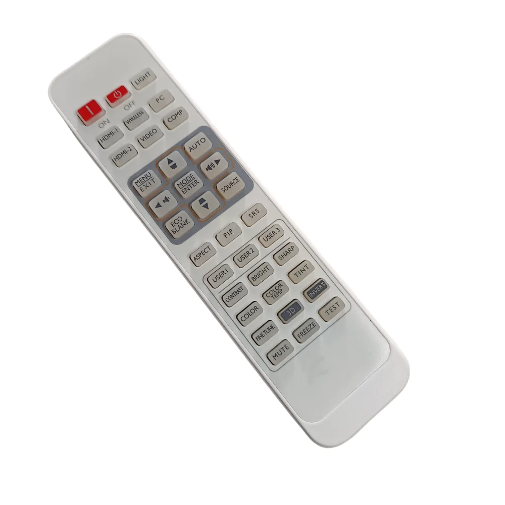 New replacement remote control for BenQ W1500, W600, W600+, W700, W703D, W710ST, W750, W770ST, W6000, W6500 projectors