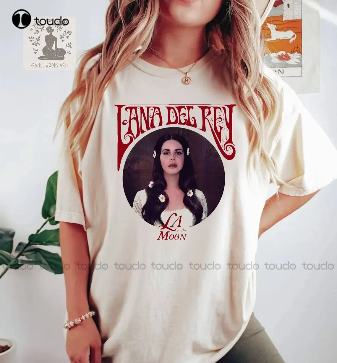 

Lana Del Rey - La To The Moon Shirt Lana Del Rey Shirt Alien Shirt Custom Aldult Teen Unisex Digital Printing Tee Shirts Xs-5Xl