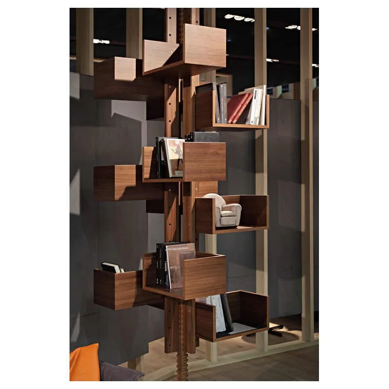 Rak Buku Berputar Rak Buku Berputar Kenari Hitam Amerika Utara