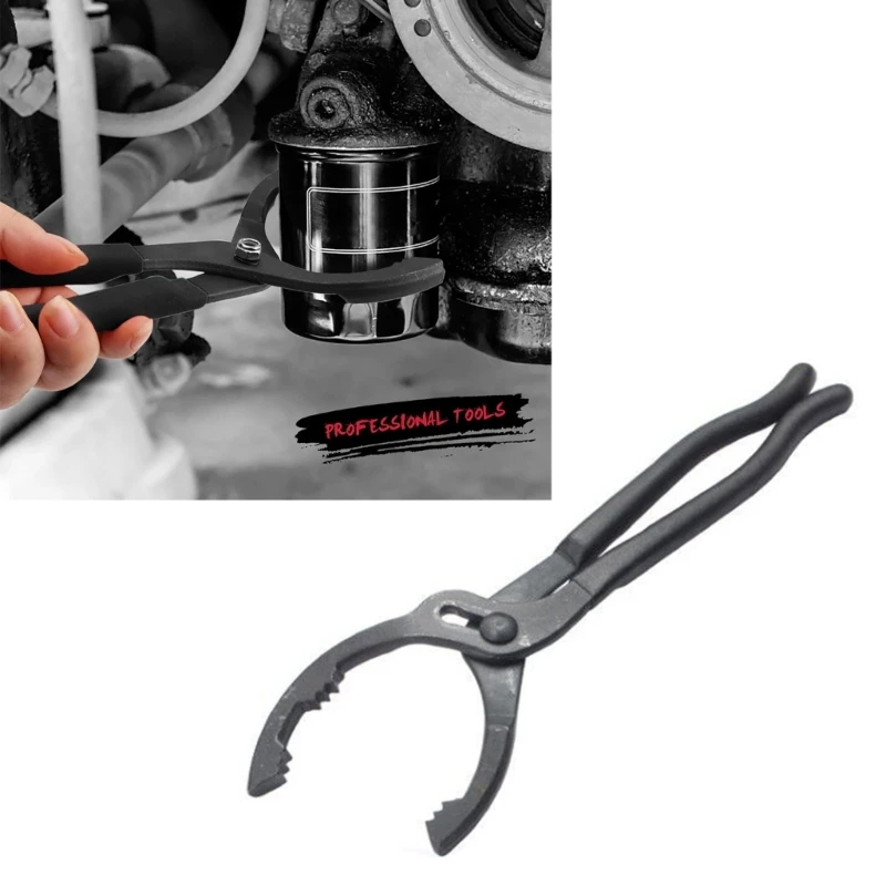 12inch Adjustable Oil Filter Pliers Wrench Adjustable Oil Filter Removal Tool For Engine Filters Conduit Fittings Drop Shipping