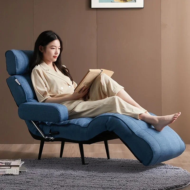 

Chaise lounger for lunch break, mini lazy sofa, small home balcony, reading and leisure, single tatami mat