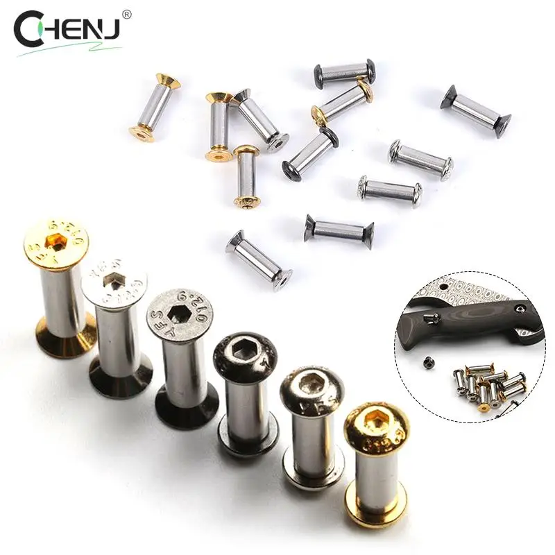 DIY用リベットツール、2パーツセット、高品質素材、ナイフ、プレート留め、処理ネジ