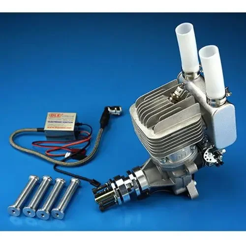 

Оригинальный одноцилиндровый 2-тактный двигатель DLE55RA 55cc DLE для радиоуправляемого самолета, двухтактный боковой выхлоп