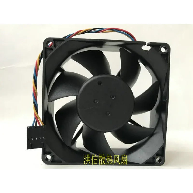 FOXCONN PV903212PSPF 0A DC 12V 0.60A 90x90x32mm 4-Wire Server Cooling Fan