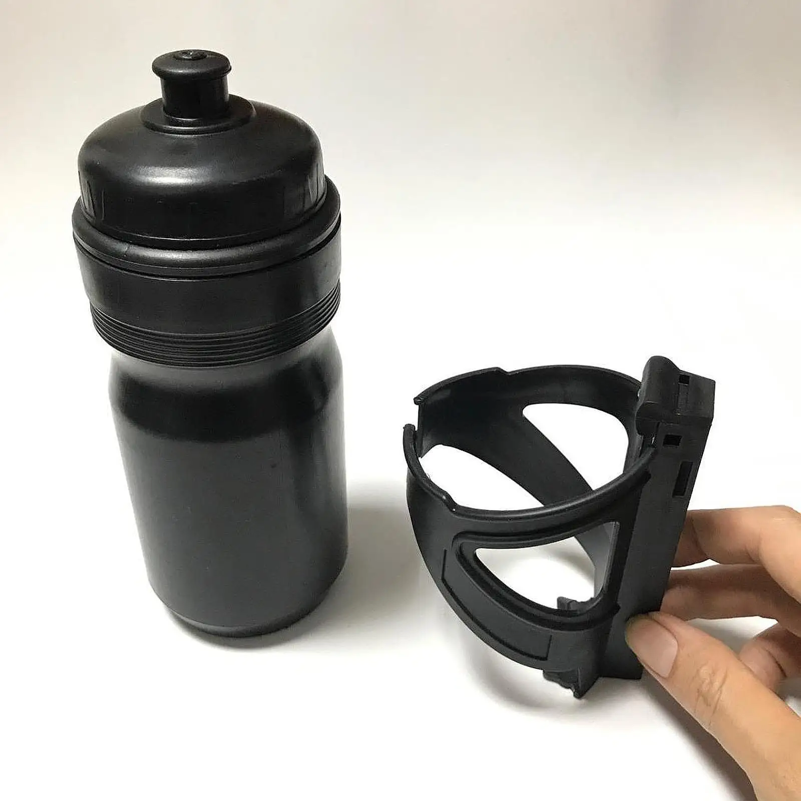 

Universal Bicycle Bottle Holder ABS Water Cage Drink Rack for Road Mountain Bike Easy Installation Outdoor Riding