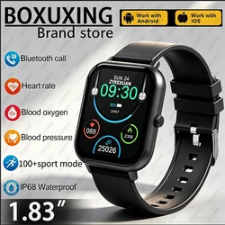 2026 New Smart Watch Man Women Bluetooth Call Sport Fitness Tracker Watches 24Hours Health Monitor Fashion Ladies Men Smartwatch