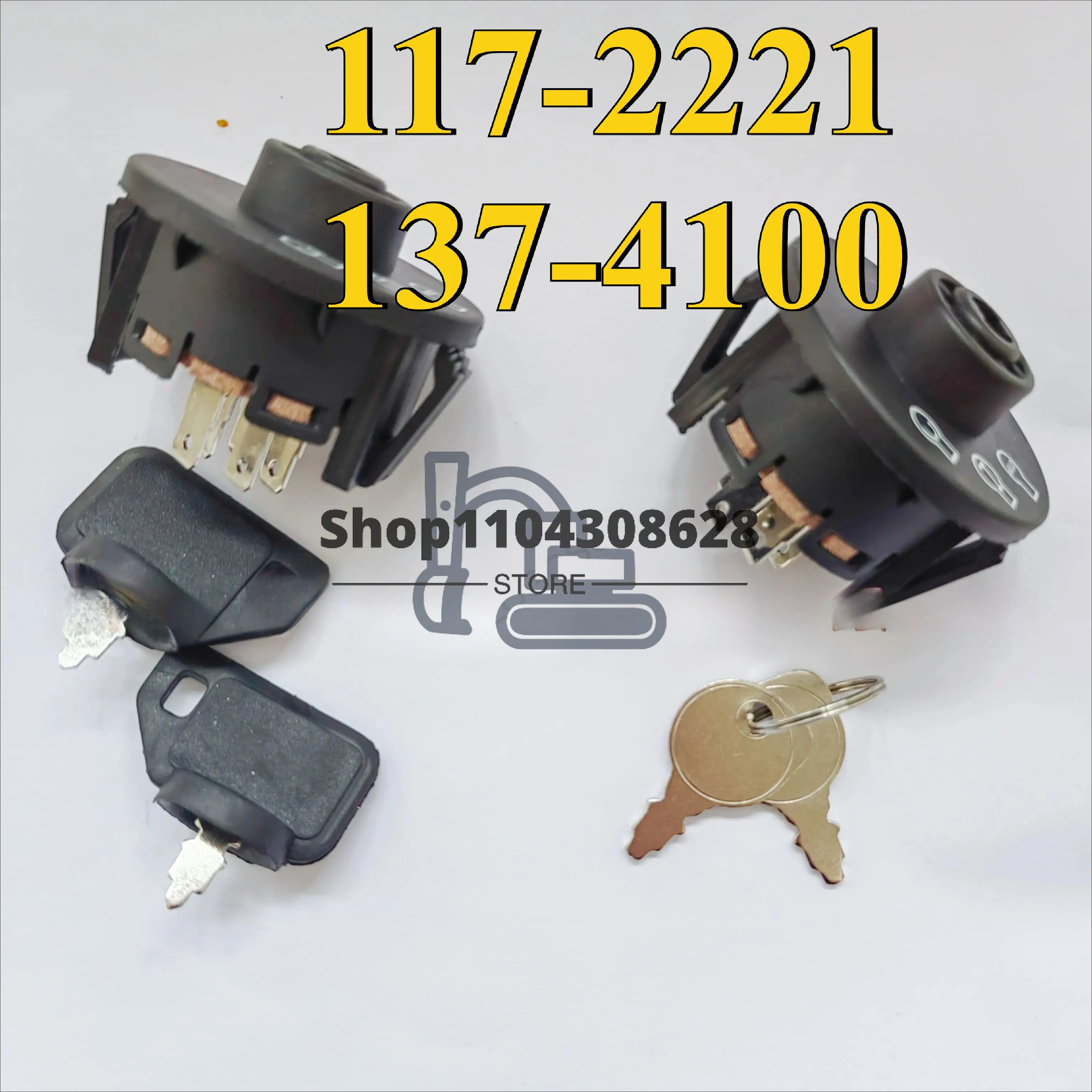 

117-2221 137-4100 Ignition Switch Fits For Toro ExMark 117-2221 137-4100