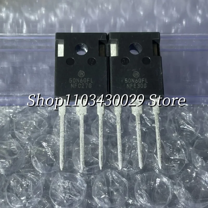 10Pcs New Original NGTB50N60FLWG 50N60FL TO-247 50A 600V IGBT Power Tube