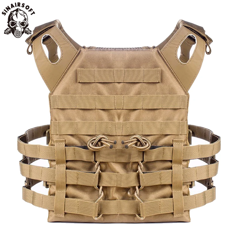 

Tactical JPC Vest Armor Plate Carrier Hunting Combat Vest Airsoft Molle Chest Rig Paintball Plate Carrier LY1801