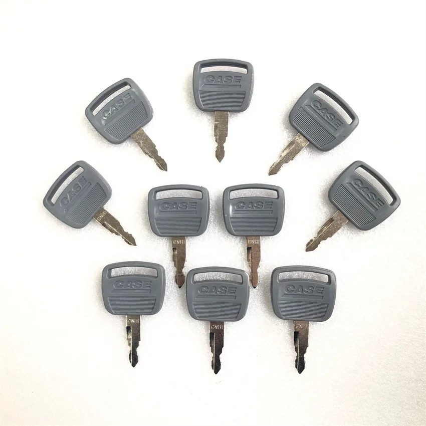 

10 Pcs CNH1 Key For Case Excavator Heavy Equipment Fit C series 380C 120C 240C CX series
