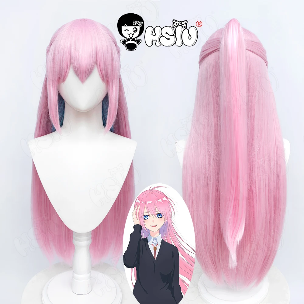 

Shikimori Micchon Cosplay Wig Fiber synthetic wig Anime shikimoris not just a cutie cosplay「HSIU 」Mixed color ponytail long wig