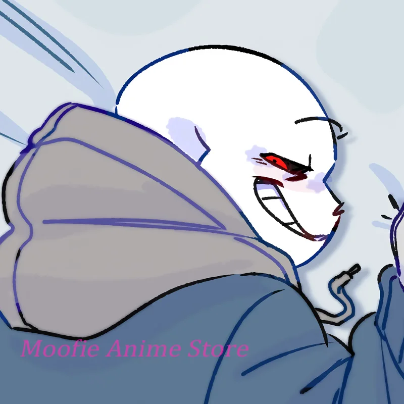 Anime Body Pillow Cover U-Undertale Sans Dakimakura Life-Size Double-Sided Print 2WAY Pillowcase