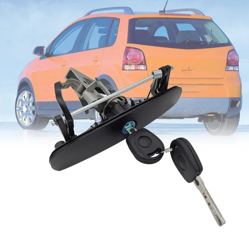 For 2002-2006 VW Volkswagen Polo Door Handle with Lock Tail + 2 Keys  6Q6827565A  6Q6827565D