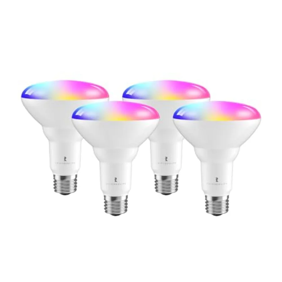 

Умная цветная лампа Smart Color Bulb ZB3 (требуется Zigbee Hub), 650 люмен, BR30/E26, полноцветный RGB-светильник, сертифицирован ETL/FCC, совместим с Home
