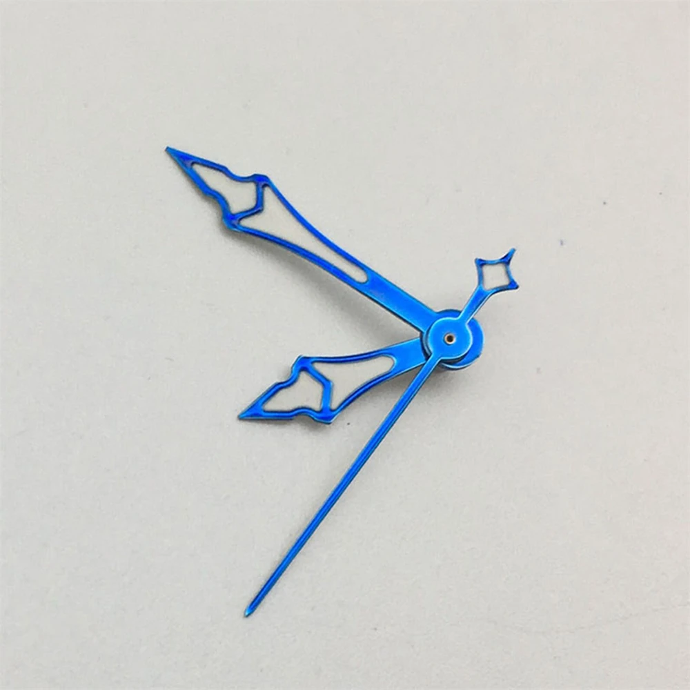 

Blue Watch Hands Green Luminous Pointers Accessories for Miyota 8215 8200 Movement 3Pins Needles for Mingzhu 2813 Hands