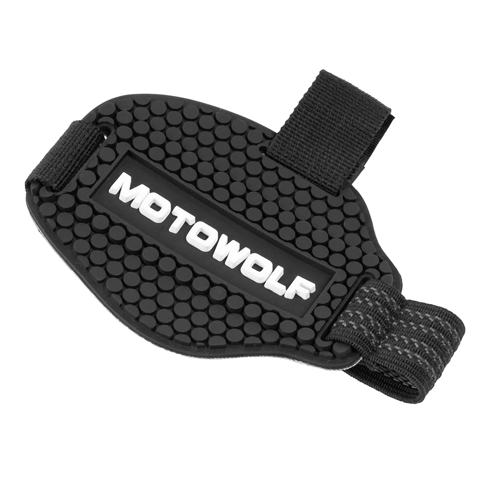 Motorcycle Shift Pad Rubber Boot Protective Cover Adjustable Shifter Pad Gear Shift Lever Pedal Shoe Protection Anti Slip Cover