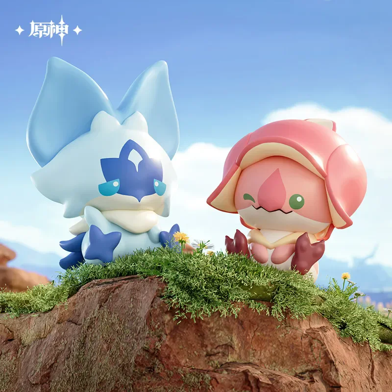 miHoYo ゲーム公式原神インパクト Natlan ドレイクシリーズミニ卵ボックスアニメ飾り漫画人形アクセサリーコスプレハロウィンギフト