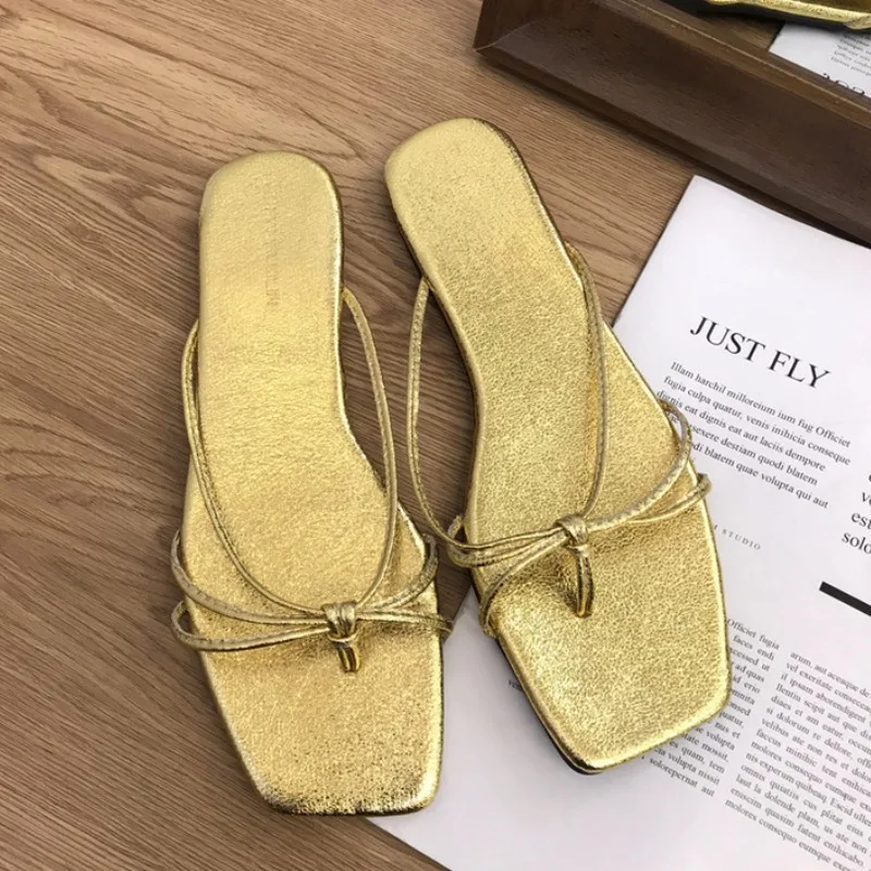 Square Toe Flats Wo… - image