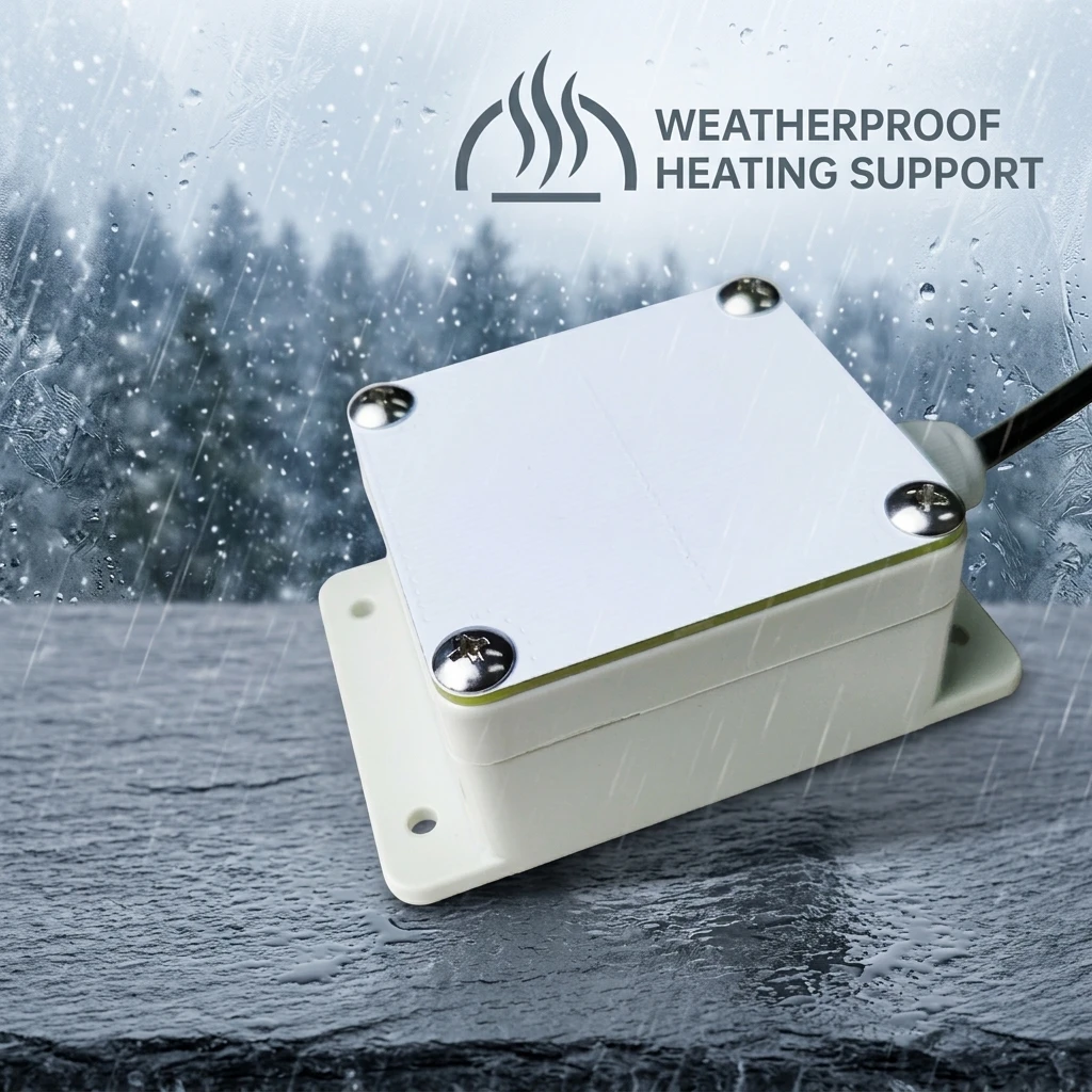 Rs485 Modbus Dc12-24V Rain and Snow Sensor Rainfall and Snow Detection Prediction Rain Snow Transmitter Automatic Heated Small