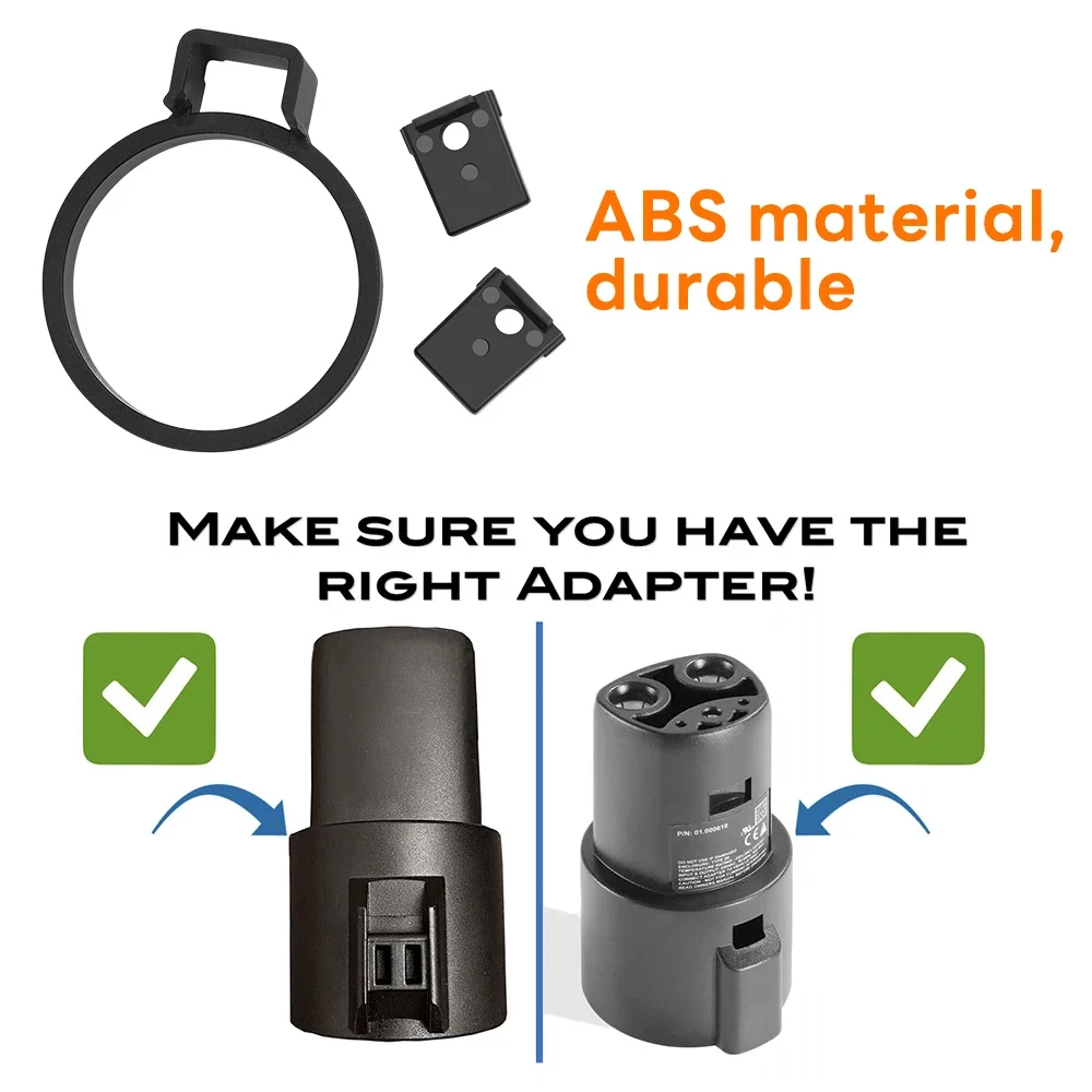 Adaptateur de Charge EV, verrouillage de Charge, Protection de sécurité pour Type 1 J1772 vers Tesla modèle X Y 3 2021 2022 2023, accessoires de voiture Tesla