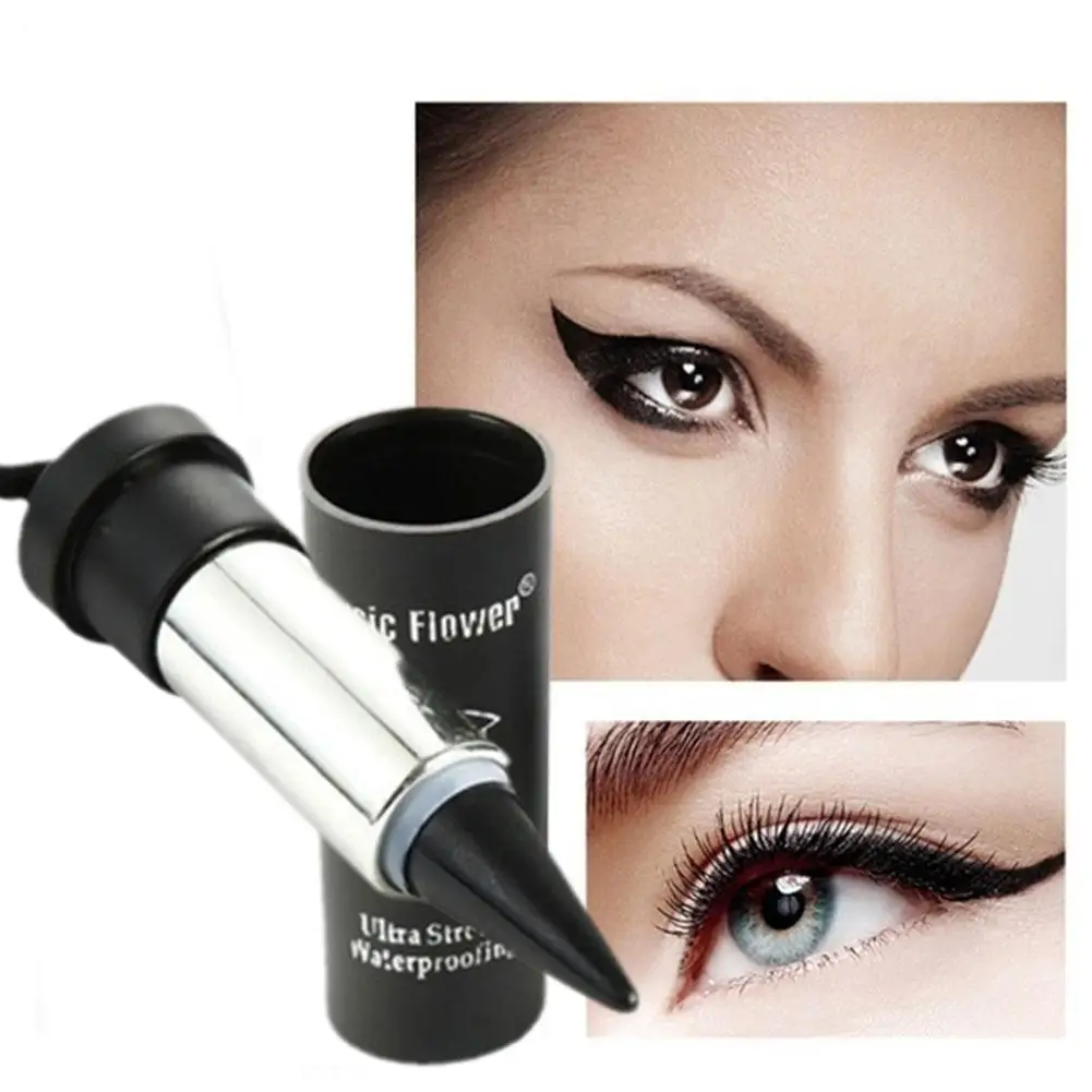 Matita per Eyeliner occhi fumosi da donna matita spessa occhi/nero 1 ultimo Eyeliner Pc fodera impermeabile Gel nero audace colore blu Lo D4L7