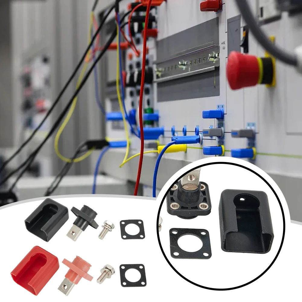 2PCS 200A High Current Battery Terminal Connector for Lithium Ion Energy Storage Systems Used in Data Center Power Backup