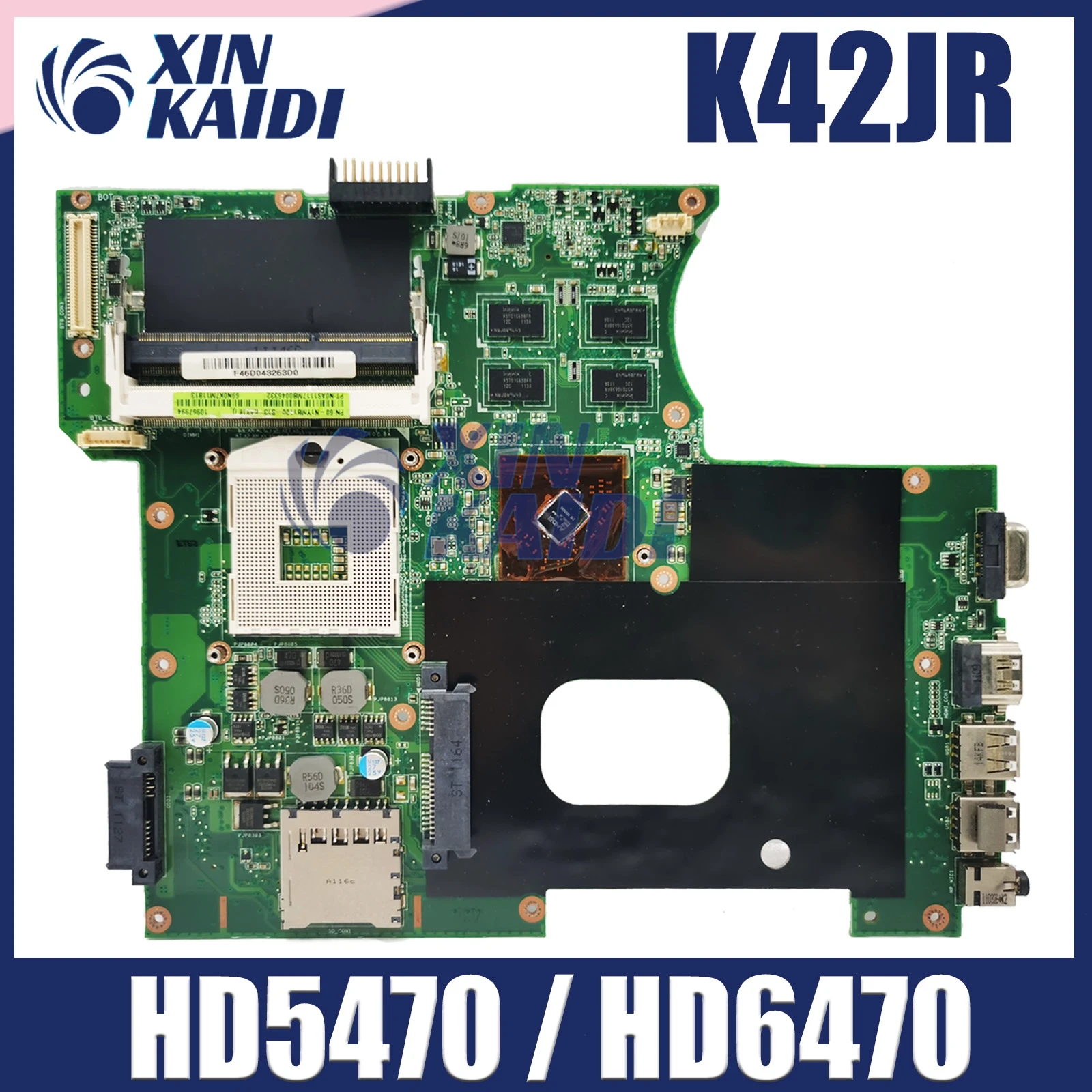 

K42 Mainboard For ASUS K42JC K42JR K42JY K42JZ K42JE K42DR A42J K42J A40J Laptop Motherboard With inter CPU 100% Test