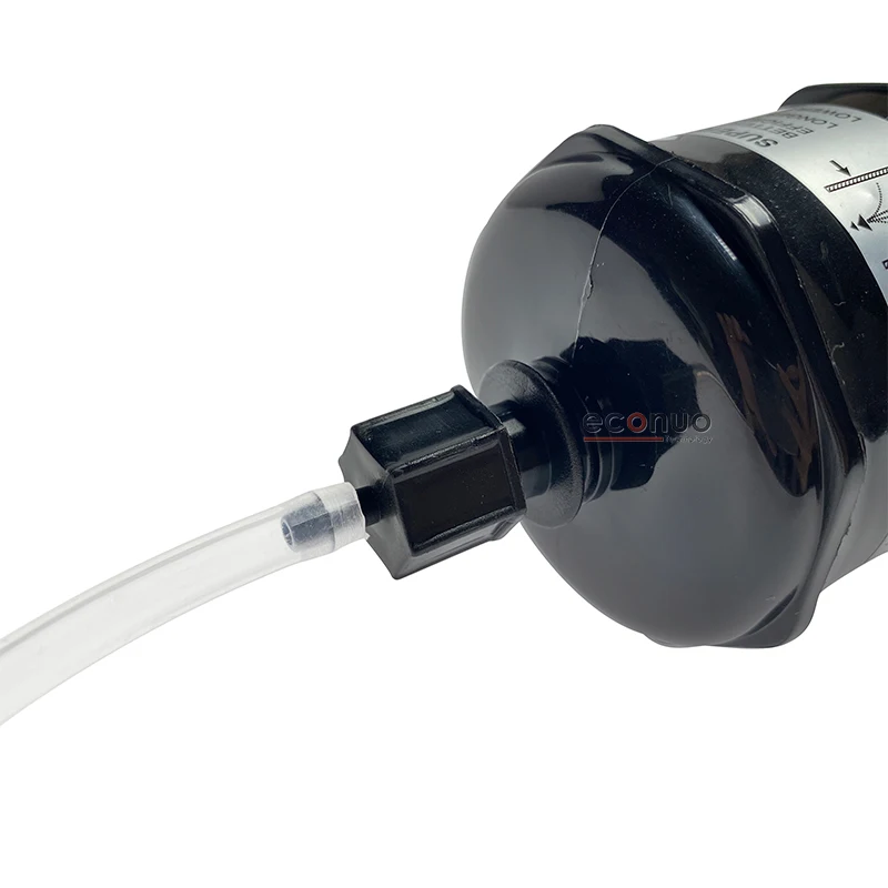 5PCS High Quality Capsule Ink Filter Straight Port Elbow 5u/10u For Inkjet Printer Filter Printing Machine Filter White/Black