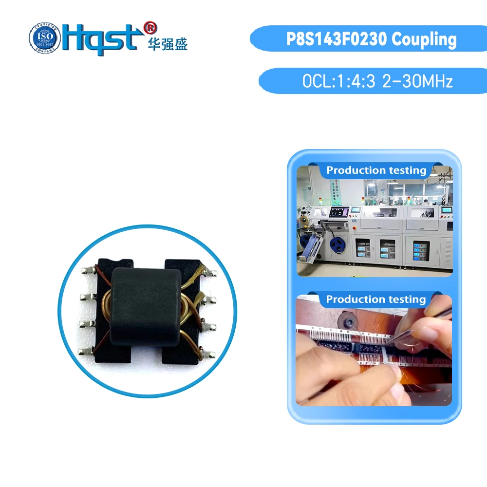 P8s143f0230 gekoppelte Transformatoren smd dreht Verhältnis