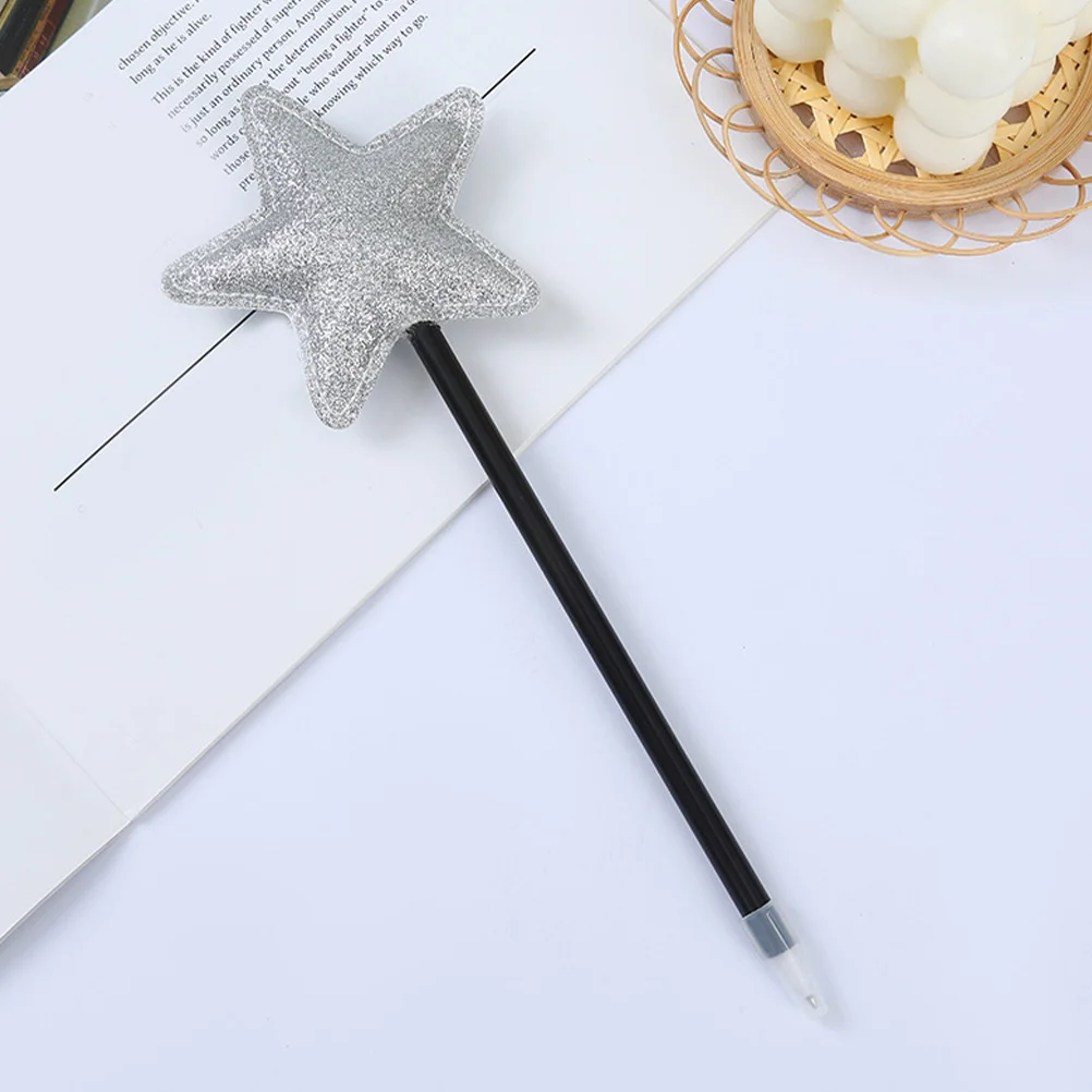 

4Pcs Patriotic Themed Star Pens Usa American Flag Fine Point Retractable for Students Office School Supplies 4th of July Pens