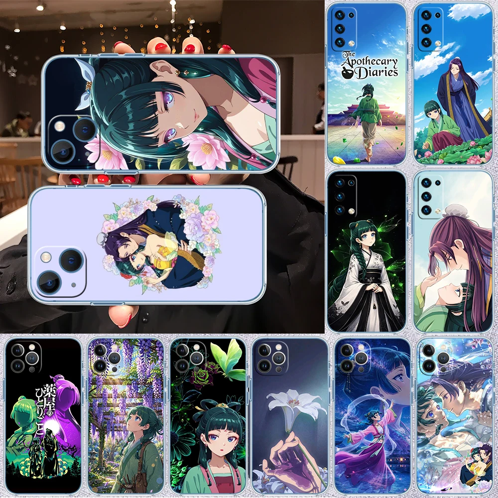 II5 Apothecary MaoMao Transparent Phone Case for Samsung Galaxy A04 A04S A14 A23 A34 A54 M23 M33 M52 M53