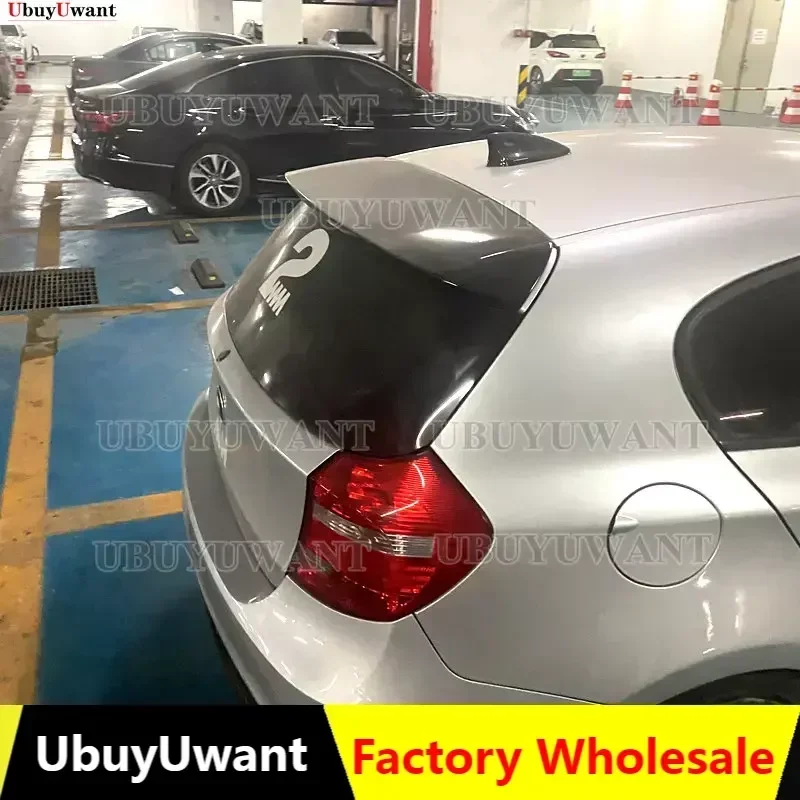 

For BMW 1 Series E87 E81 Wholesale Carbon Fiber Rear Trunk Lid Car Spoiler Ducktail Lip Wings 2004 - 2011 116i 118i 120i 125i