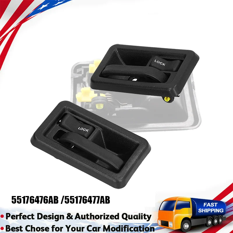 Car Interior Inside Door 55176476AB 55176477AB for Jeep Wrangler YJ TJ 1987-2004