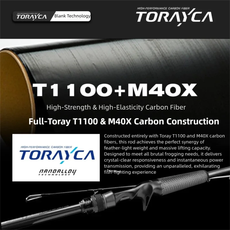 LUOWEINA 2026 New The North MAX Premium Custom Professional Snakehead Rod, Extra Fast Action 4-Section Blackfish Rod