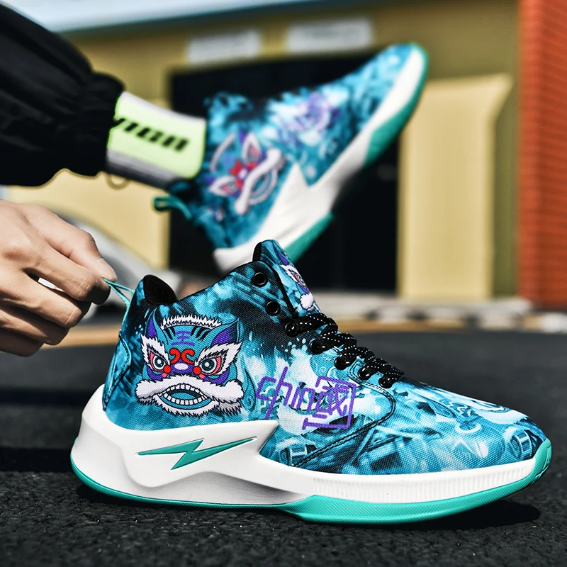 

Баскетбольная обувь, оригинальная мужская тренировочная спортивная обувь с мягкой подкладкой, спортивные кроссовки высокого качества, роскошные уличные баскетбольные ботинки