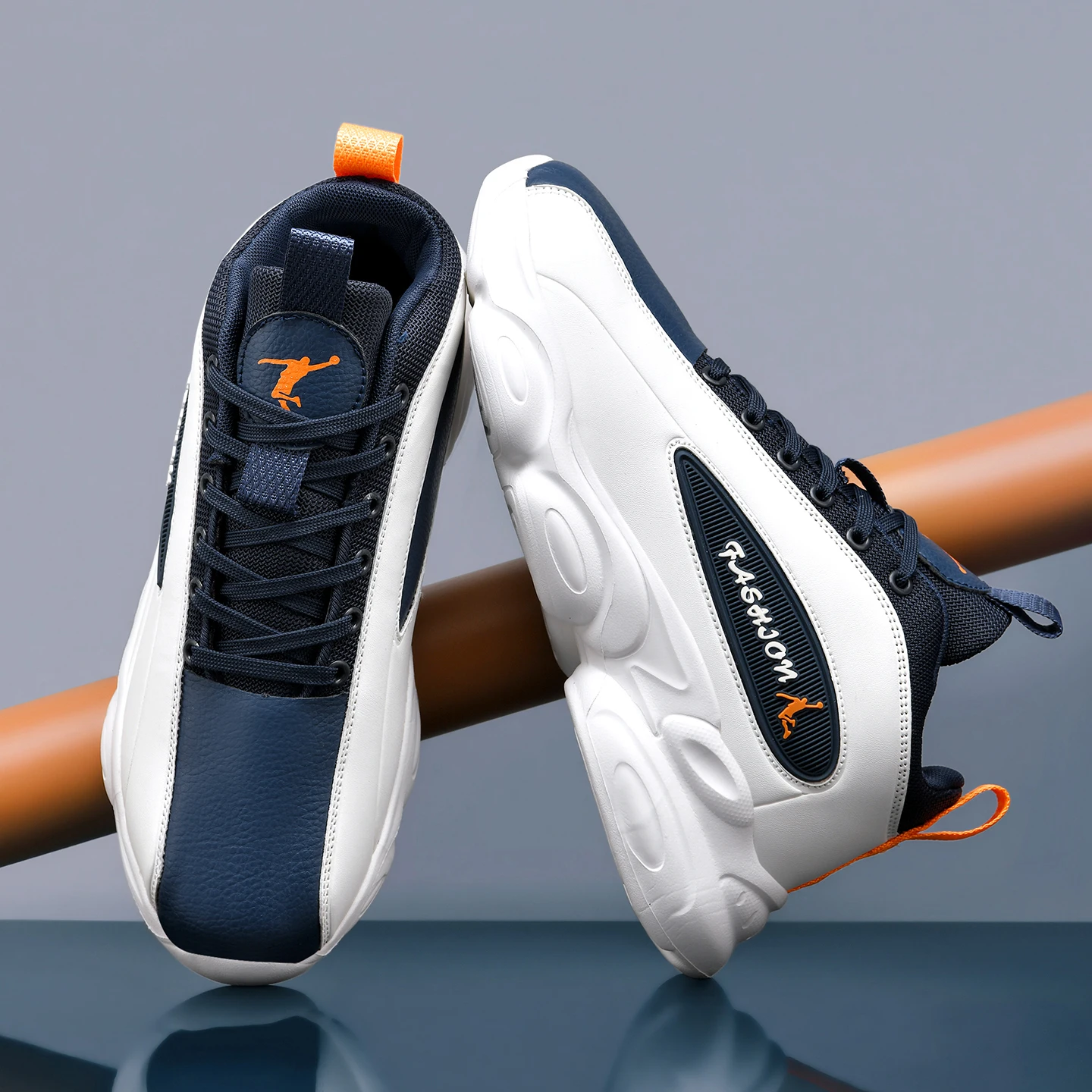 

KB basketball shoes men's winter new shock-absorbing soft-sole sneakers youth silent practical training shoes