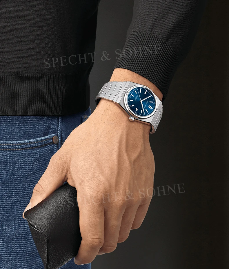 2026 Neuheiten Specht&Sohne Herrenuhren Edelstahl Saphir Klassische Quarz Herrenuhr Relogio Masculino 100M Wasserdicht – Detail 15