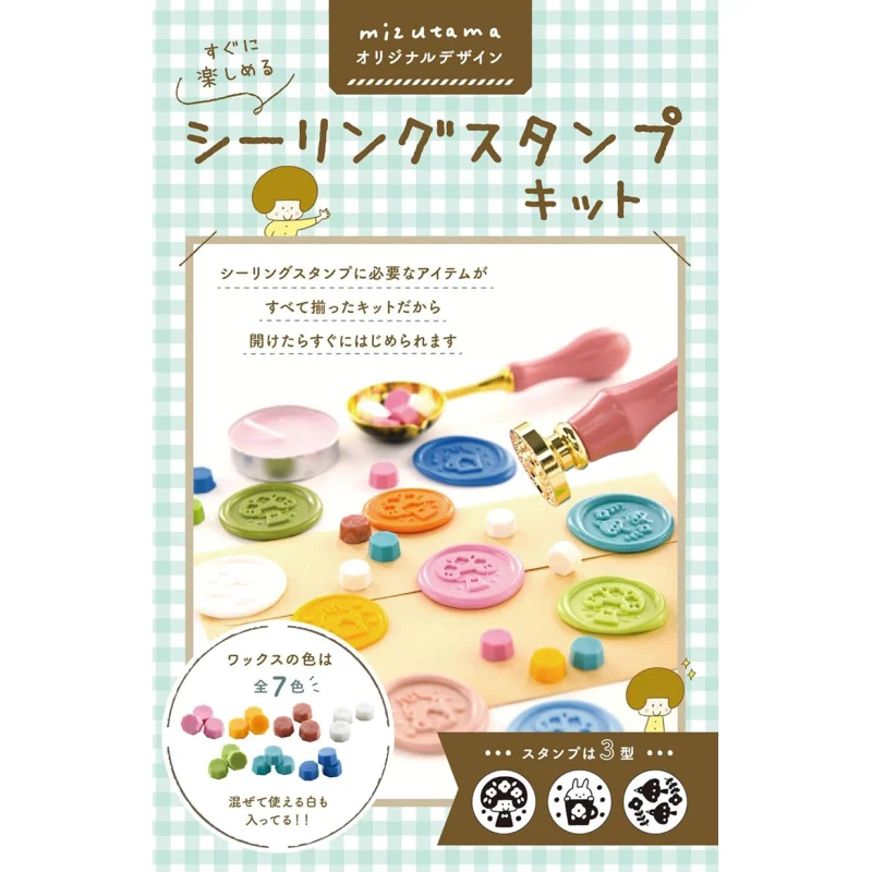 

Miz Juma Комплект штампов для запечатывания оригинального дизайна, который вы можете наслаждаться Немедленно Miz!) Author Bootic Company 9784834767742 Книга