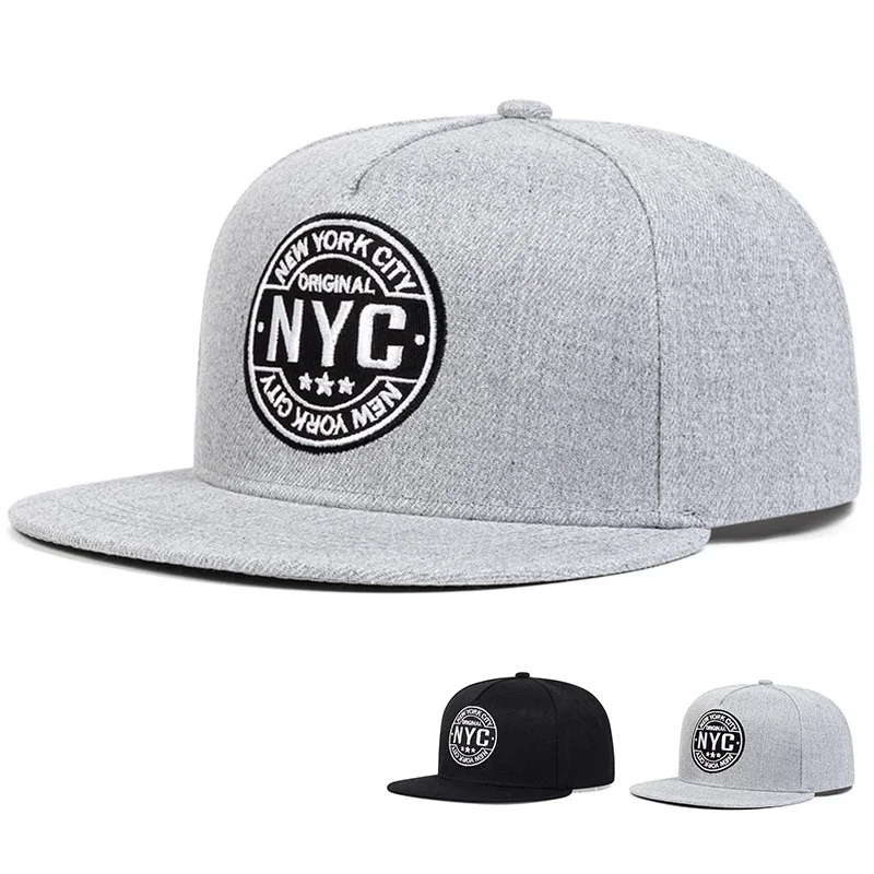 Unisex NEW YORK CITY Letter Embroidery Hip-hop Hats Spring Autumn Outdoor Adjustable Sports Casual Baseball Caps Sunscreen Hat