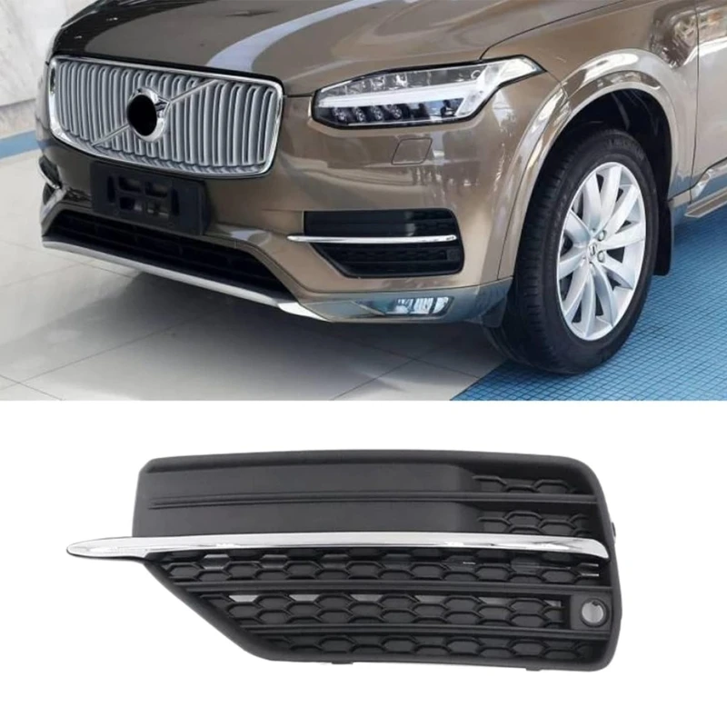 زوج سيارة الجبهة الضباب غطاء المصباح السفلى الوفير مصبغة ل XC90 16-19 31383044 انخفاض الشحن