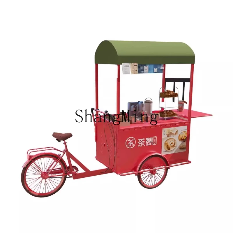 

ZYY wrought iron float mobile stall trolley promotion stall stall trolley