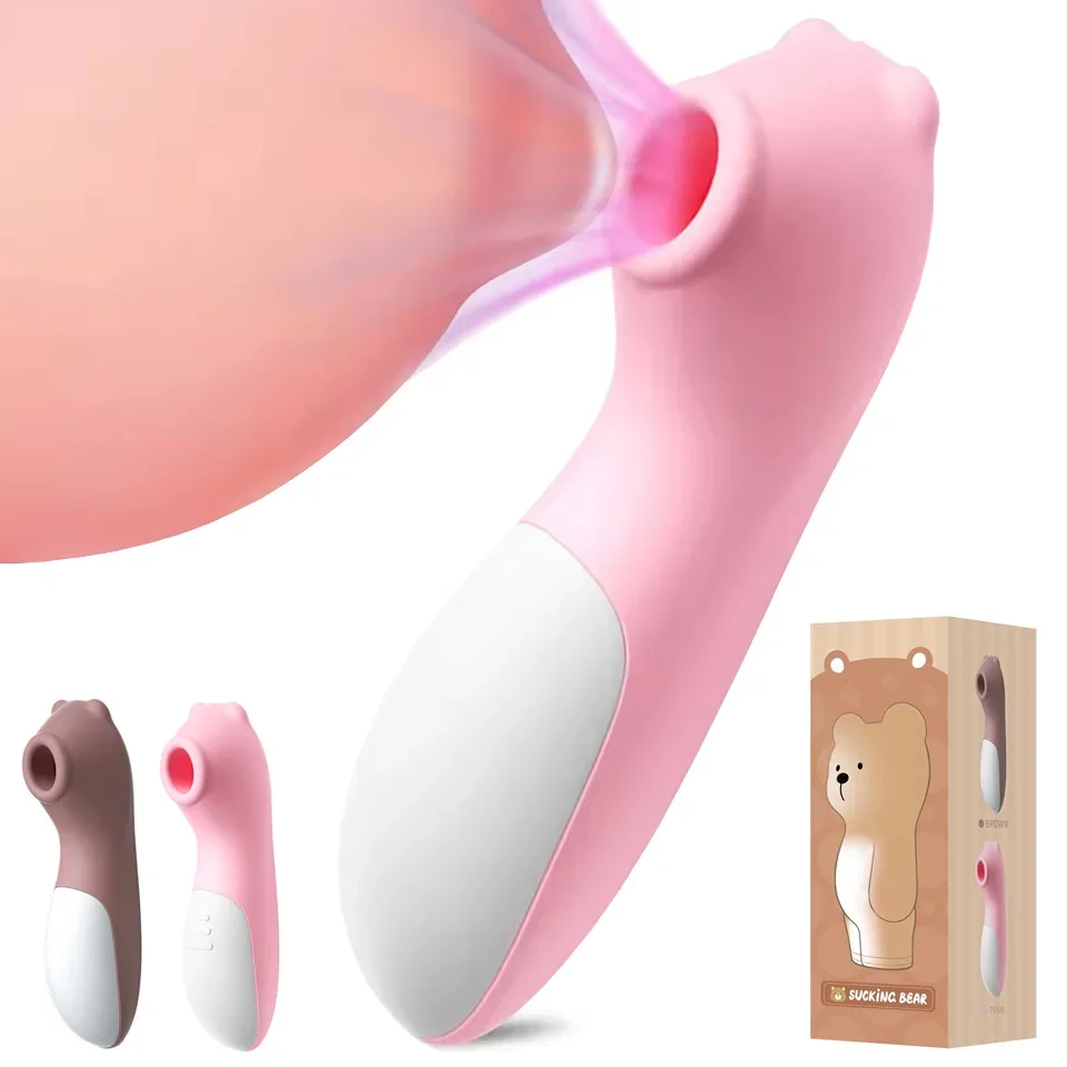 Wibrator do stymulacji łechtaczki - 2 w 1 stymulator sutków i łechtaczki, ładowalny zabawka erotyczna dla dorosłych zapewniająca intymne przyjemności