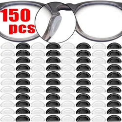 Silicone Non-slip Nose Pads D-shaped Solid Color Glasses Nose Support Long Lasting Eyeglasses Nasal Holder Eyewear Accessories