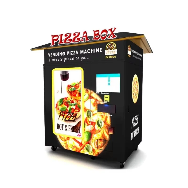Auto Matic Machine a Pizza Automatique Distributeur Pizza and Sandwich Custom Build Pizza Vending Machine Customized