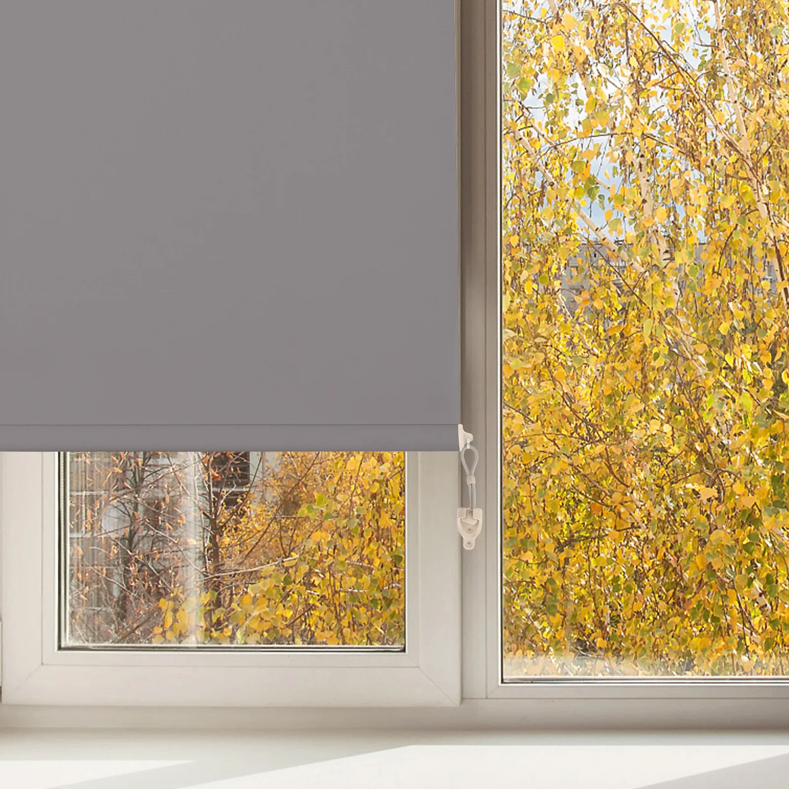 

4Set Outdoor Spring Ball Cord Beige Roller Shade Parts Bungee Kit for Sun Protection Easy Install